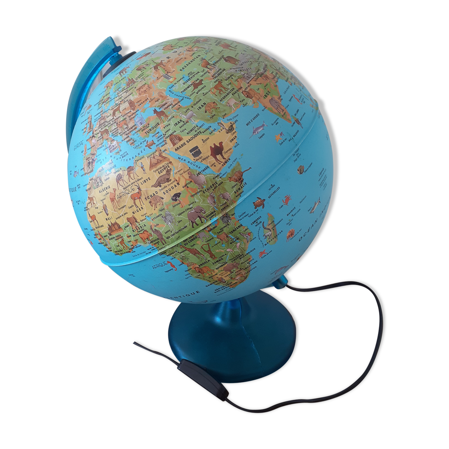 Electric world map: Nova Rico, Italy