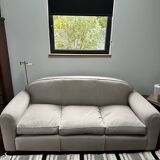 50s club set: 1 3-seater sofa and 2 refurbished armchairs