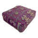 Handmade Berber pouf in wool 60 X 60 X 20 CM