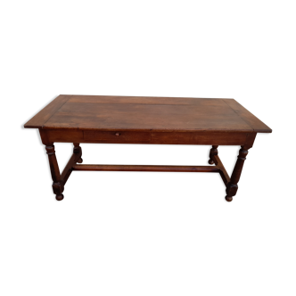 Old farm table in oak 1900