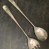 Zinc salad cutlery