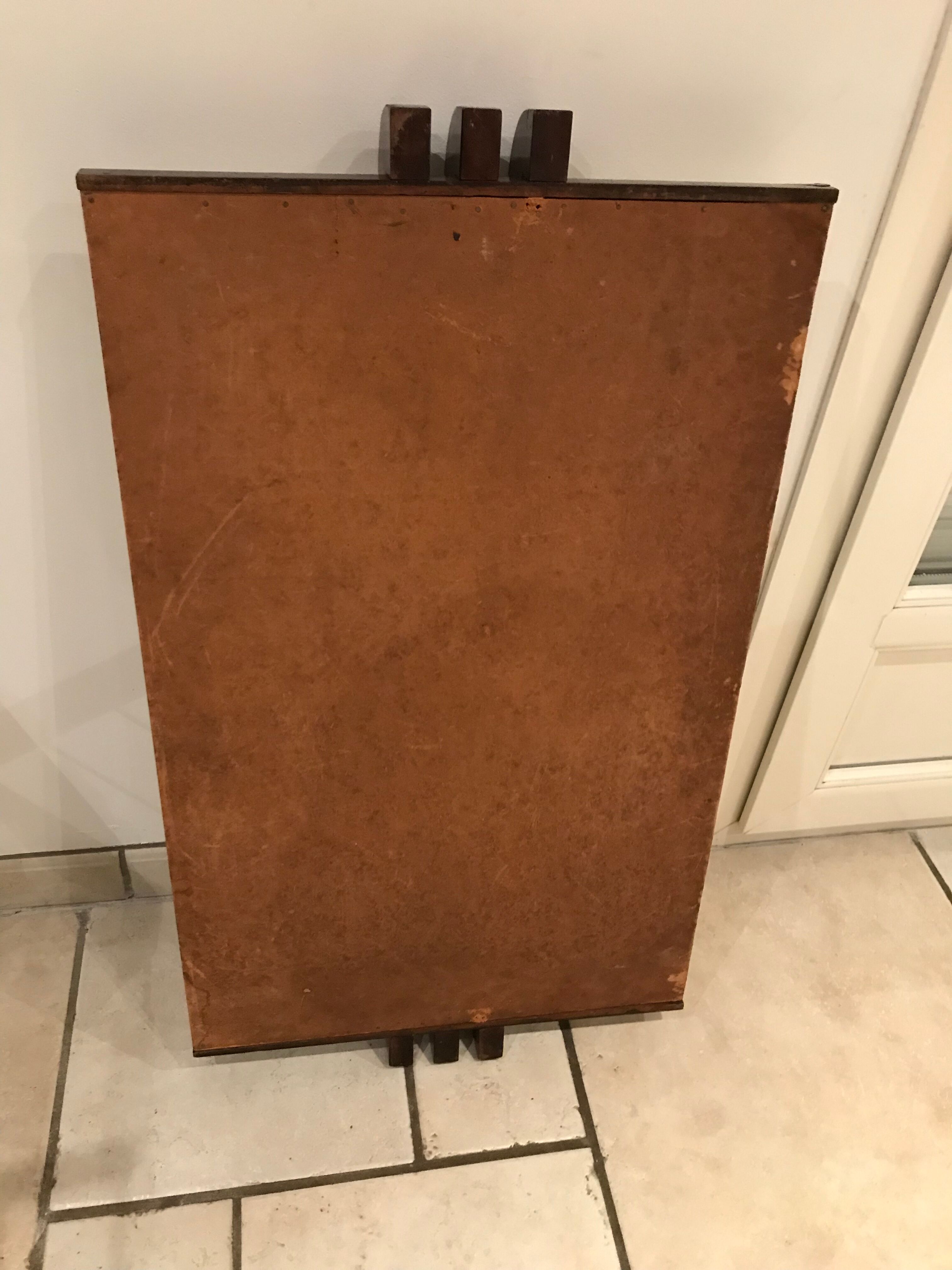 Mirror time art deco 44x77cm