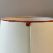 Paire de lampes vintage en bois torsadé