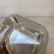 Crystal ashtray pocket tray Vannes le Chatel