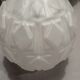 Globe or shell for suspension or floor lamp glass frost art deco