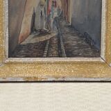 Orientalist painting watercolor tunisia north africa g-trombik 1939