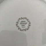 Deep porcelain plates
