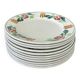 série de 8+3 assiettes St Amland