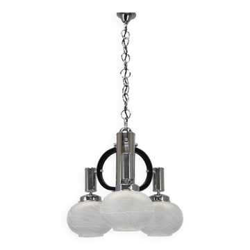 1970s Italian Chandelier , Restored