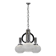 1970s Italian Chandelier , Restored
