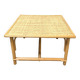 Vintage rattan coffee table