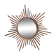 Rattan sun mirror from the 60s - 45 cm