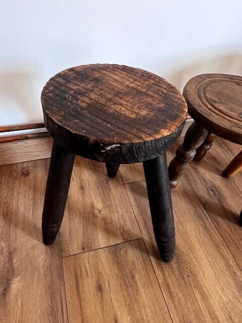 Set of 4 mismatched stools