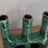 Candle holder from Tamegroute Morocco Marrakech vintage ceramic design