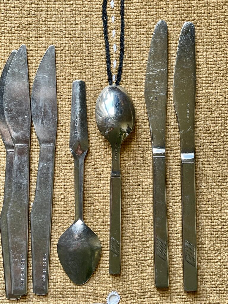 Set of cutlery aviation collection