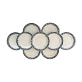 9 assiettes anciennes