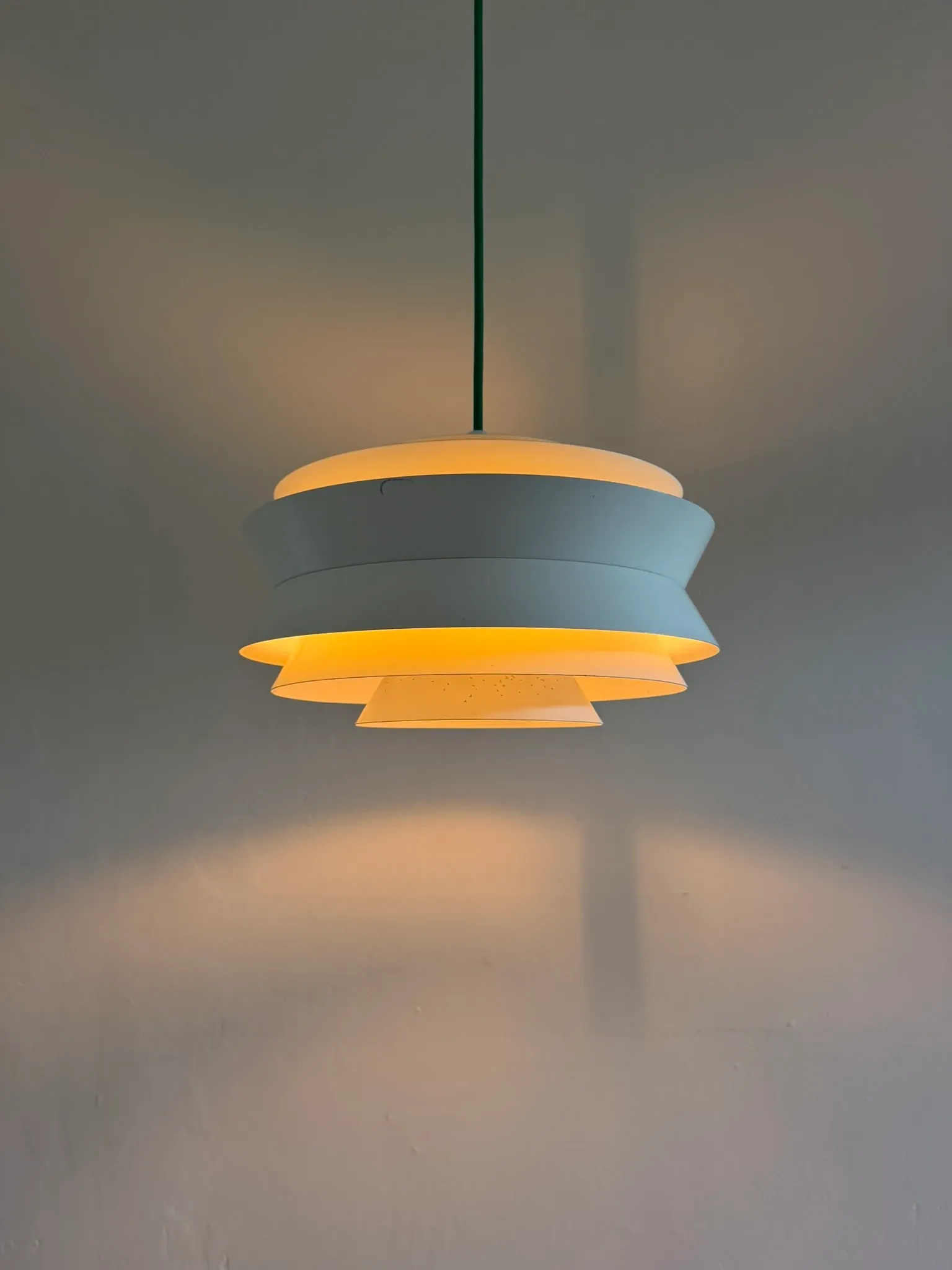 Vintage Carl Thore Trava pendant - Swedish design lamp - Granhaga