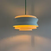 Vintage Carl Thore Trava pendant - Swedish design lamp - Granhaga