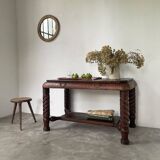 Mahogany console desk 1900