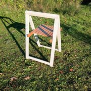 Chaise pliante par Aldo jacober