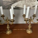 Bronze candelabra