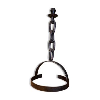 Pied de lampe chaine