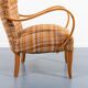 Sculptural Scandinavian Modern armchair, 1950’s