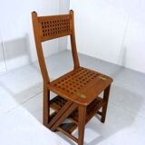 Teak library step chair, Denmark