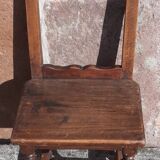 Lorraine chair. (Solid wood, 19th century)