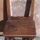 Chaise Lorraine. (Bois massif, 19ème siècle)