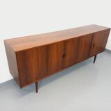 Vintage Scandinavian enfilade by Danish designer Arne Vodder in rosewood.