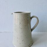 Sandstone pitcher, signed, 70-80s