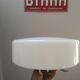 Ceiling lamp old round globe opaline white industrial Art Deco ø 27.5 cm 2