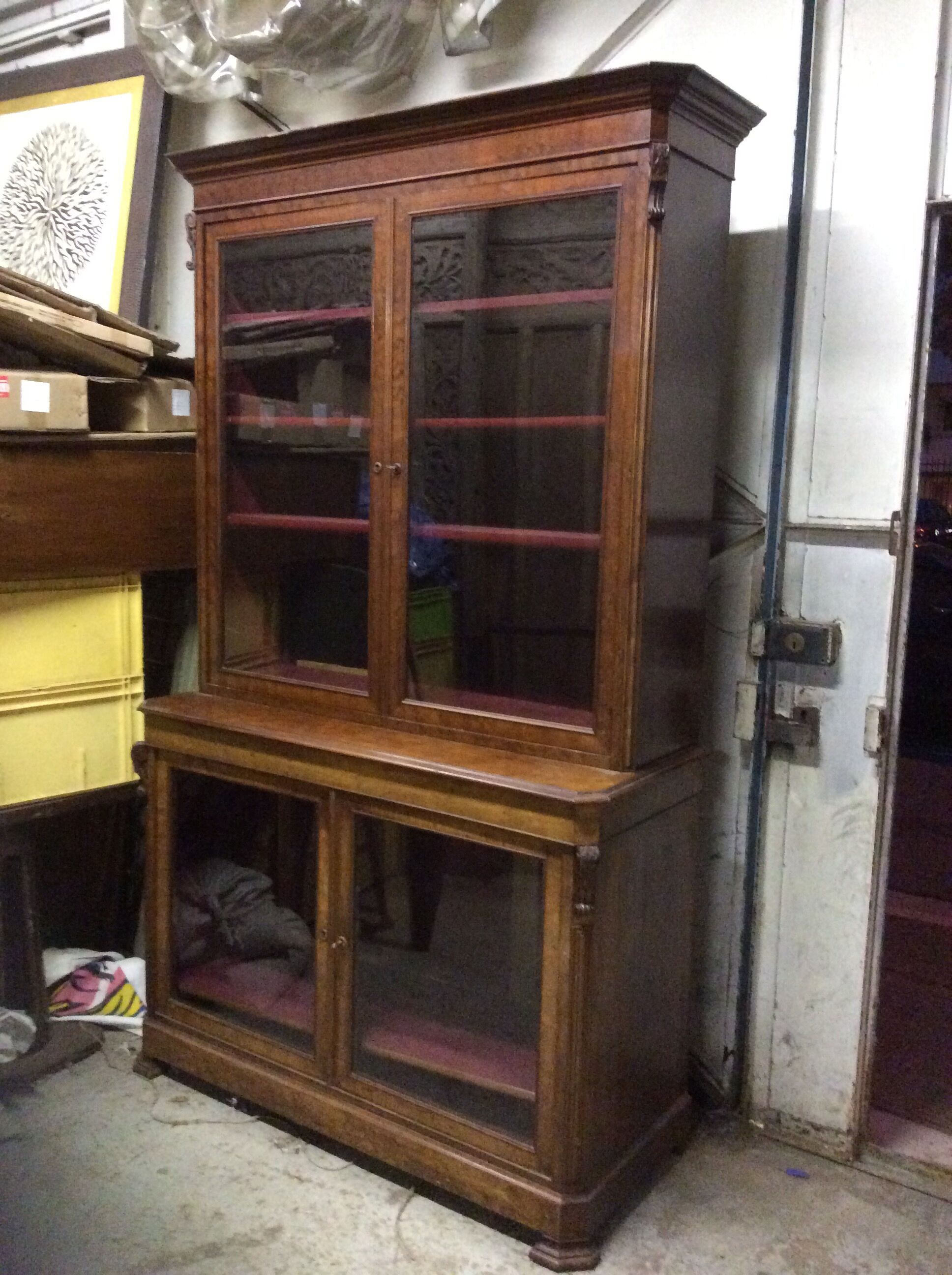 Buffet 2 body accajou time Louis Philippe