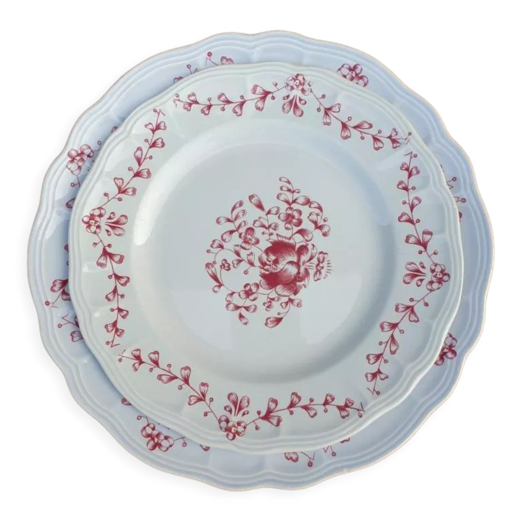 Pair plates Brighton Salins