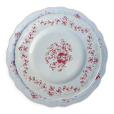 Paire assiettes Brighton Salins