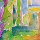 Pierre Lacroux (1909-1993) Gouache on paper 24 x 32 cm - from 1989 - (291)