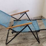 Vintage chaise longue