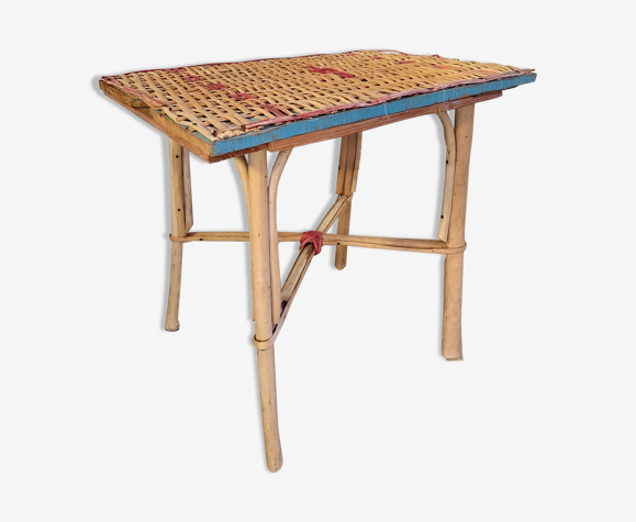 Table basse d'appoint style bohème