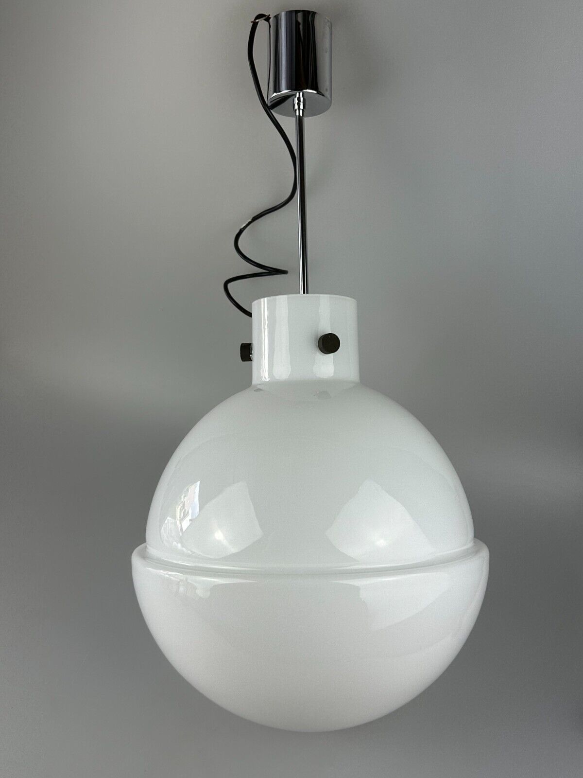XL 60s 70s ceiling lamp ball lamp Glashütte Limburg Germany glass design