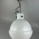 XL 60s 70s ceiling lamp ball lamp Glashütte Limburg Germany glass design
