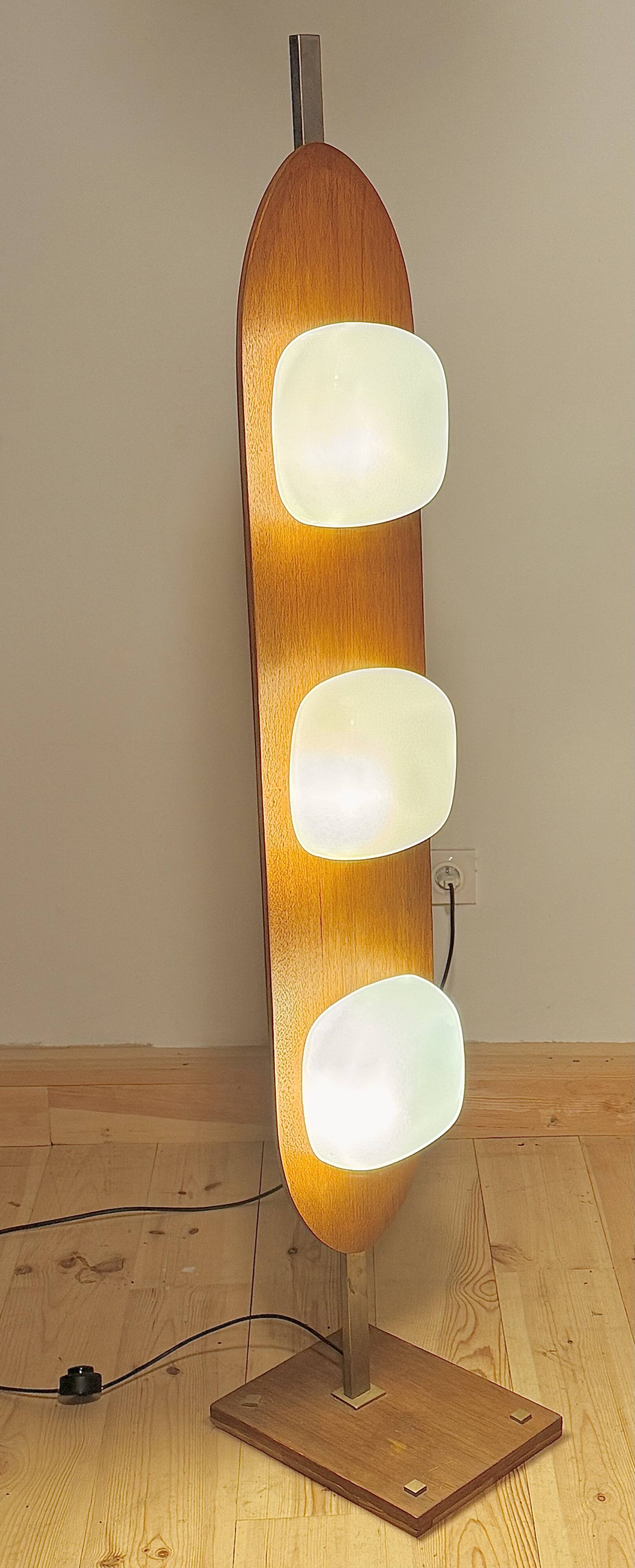 Surf Board Floor Lamp by Goffredo Reggiani - Icons of Vintage Design - Renovated