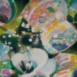 Lithograph camille hilaire bouquet of flowers 121 of 175 certificate