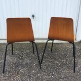 Pair of Papyrus chairs (Steiner edition)