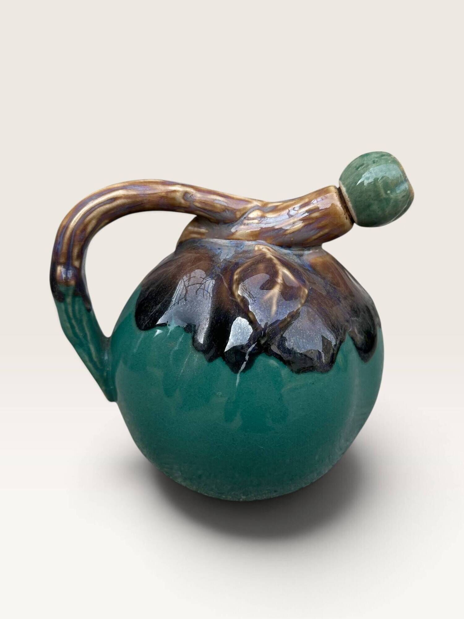 Alpho Alphonse Mouton earthenware jug