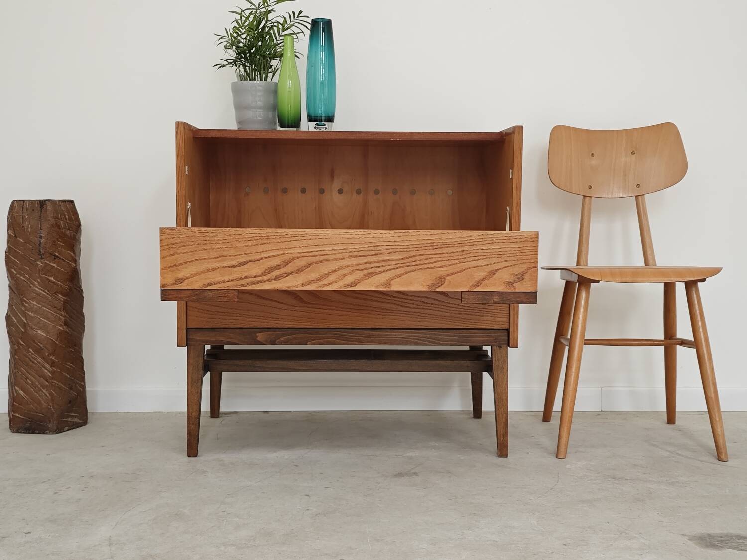 Blanket chest or mini bar by Frantisek Mezulanik for Up Zavody 1960