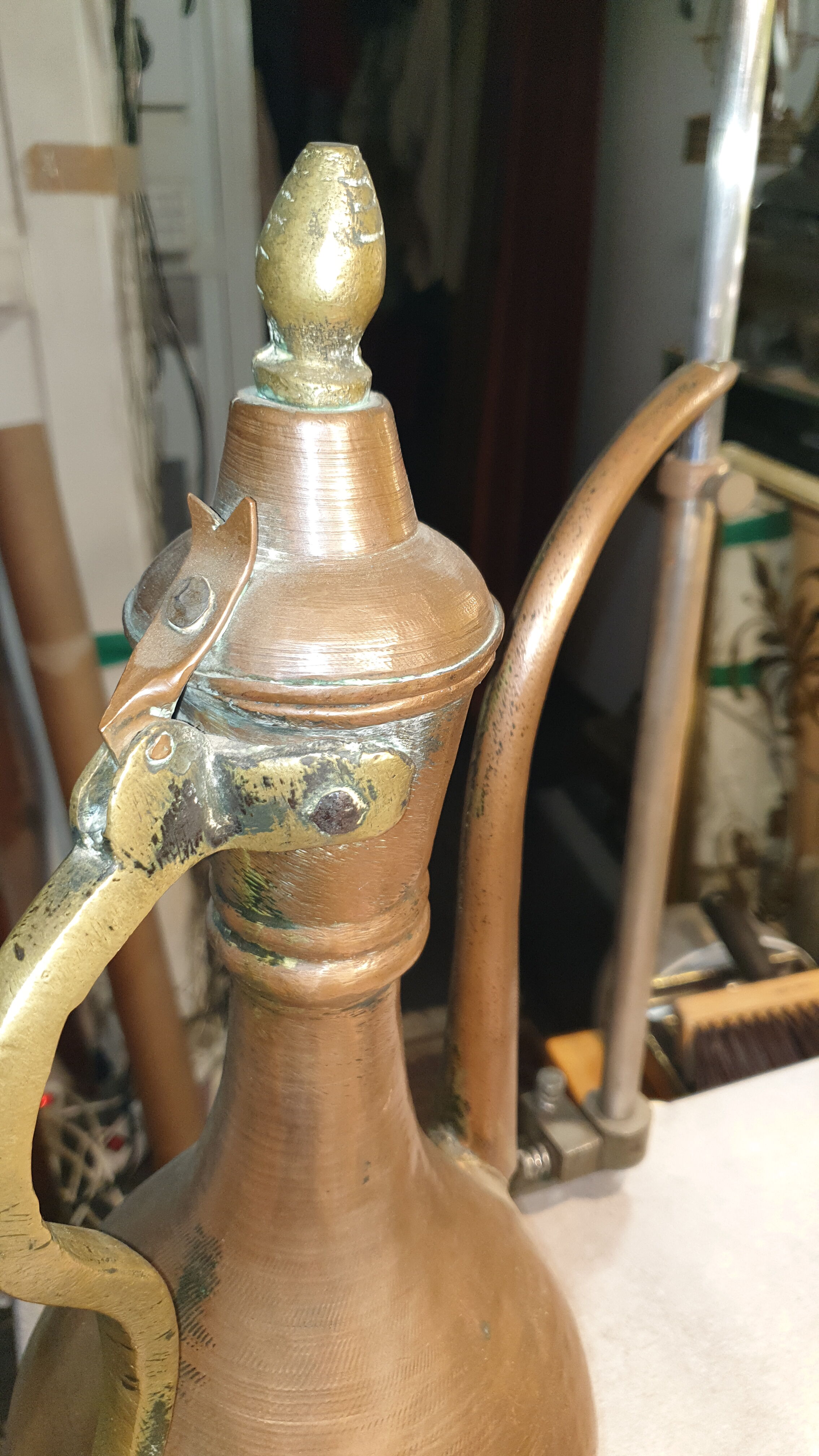 Copper ewer North Africa