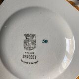 Gien - dessert plates