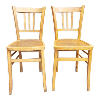 2 chaises bistrot Luterma