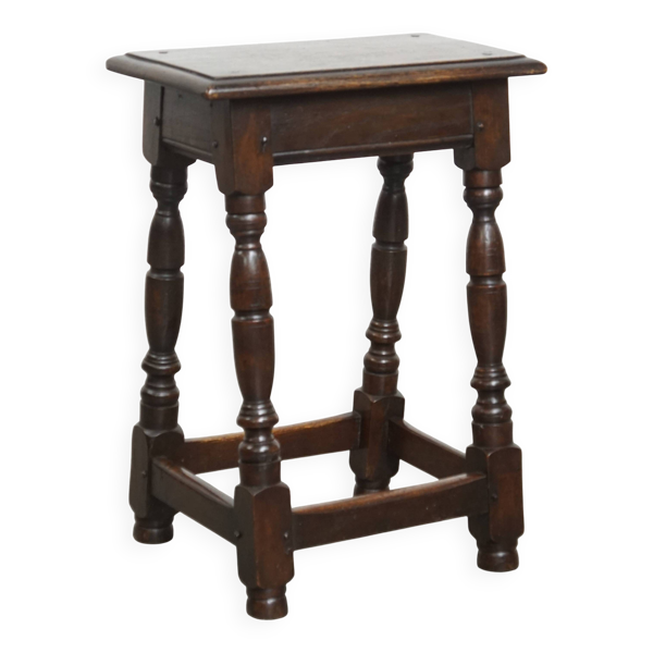 Tabouret / Tabouret articulé / Table d'appoint anglais antique du XVIIIe siècle